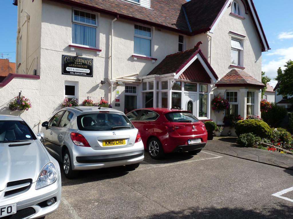 Cornerways Guest House Llandudno Exterior foto